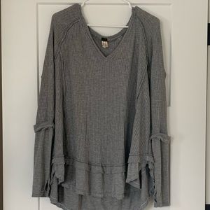 Free People Oversized Laguna Thermal , Size Small